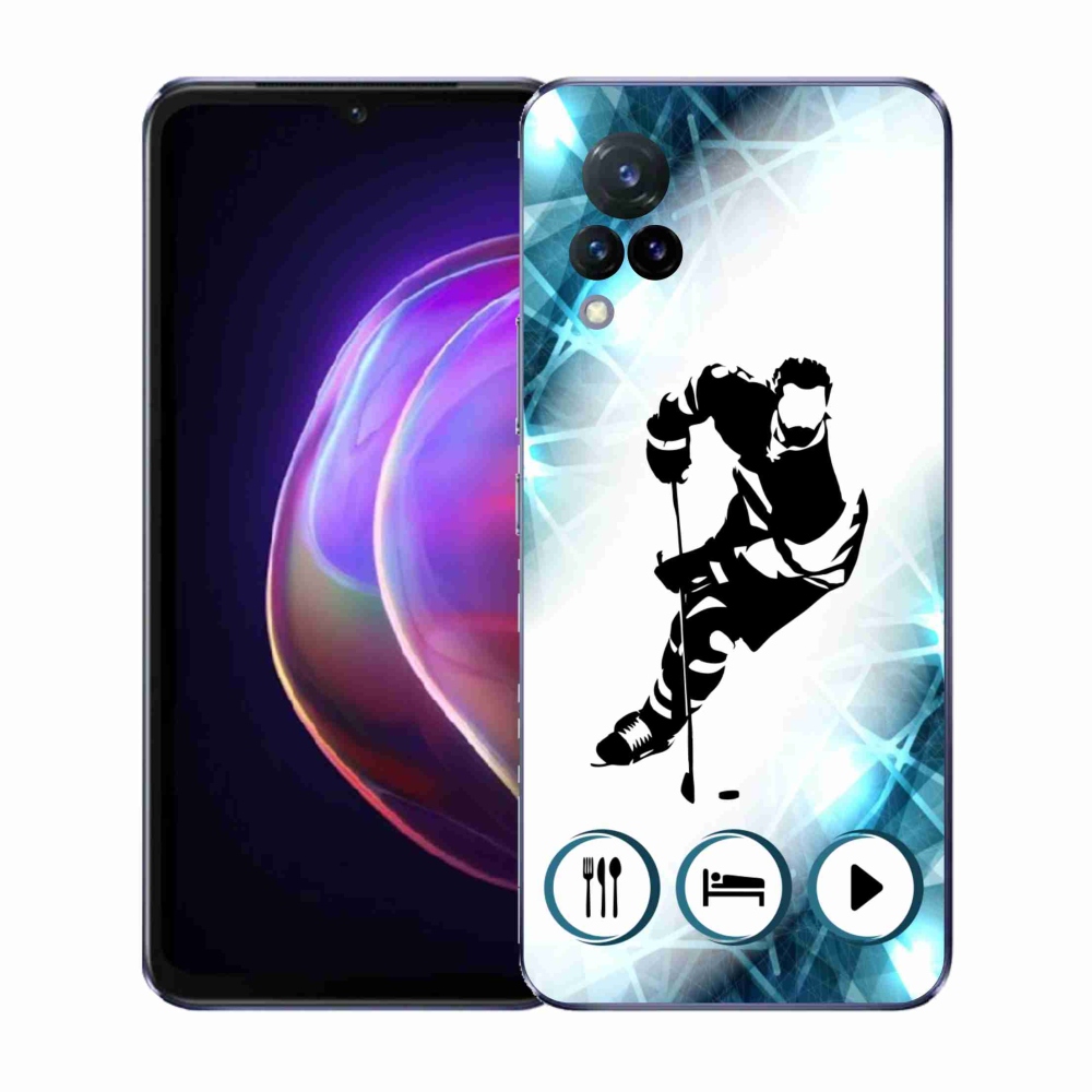 Gélový kryt mmCase na Vivo V21 4G/5G - hokej 1