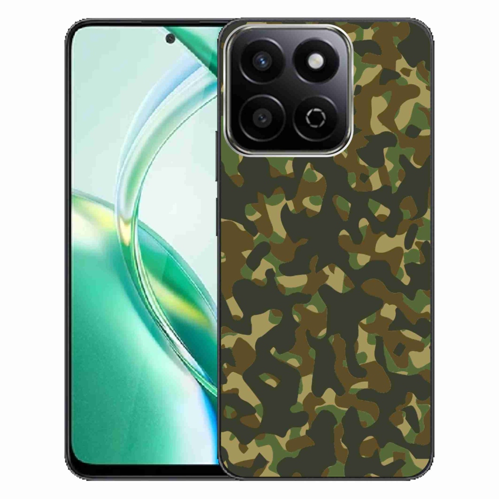 Gélový kryt mmCase na Honor 200 Smart 5G - maskáčový vzor 1