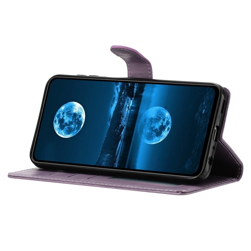 Clots knižkové púzdro na Xiaomi 15T Pro - fialové