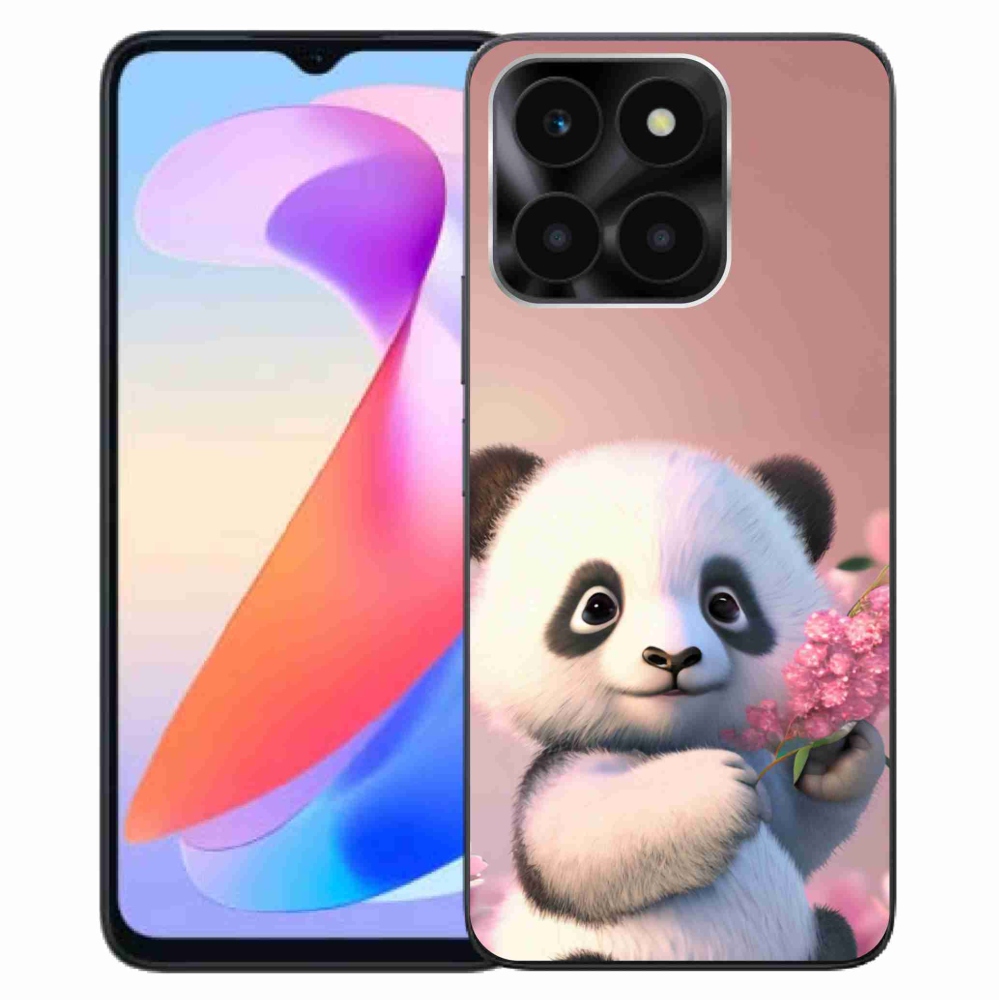 Gélový kryt mmCase na Honor X6a - roztomilá panda