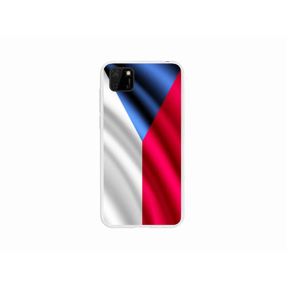 Gélový kryt mmCase na mobil Huawei Y5p - česká vlajka