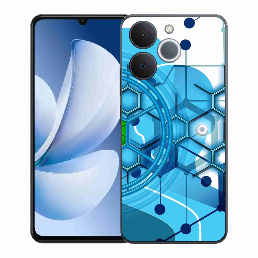 Gélový kryt mmCase na Realme Note 70T - abstraktný vzor 2