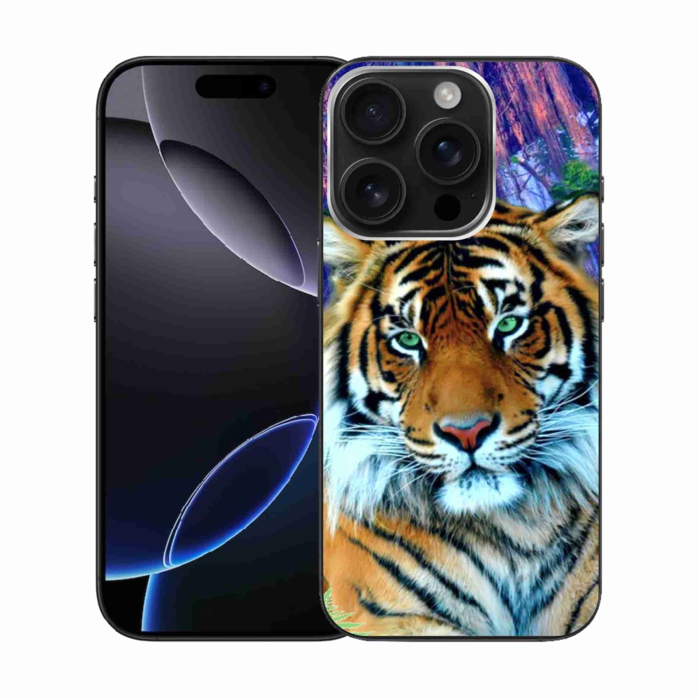 Gélový obal mmCase na iPhone 16 Pro - tiger