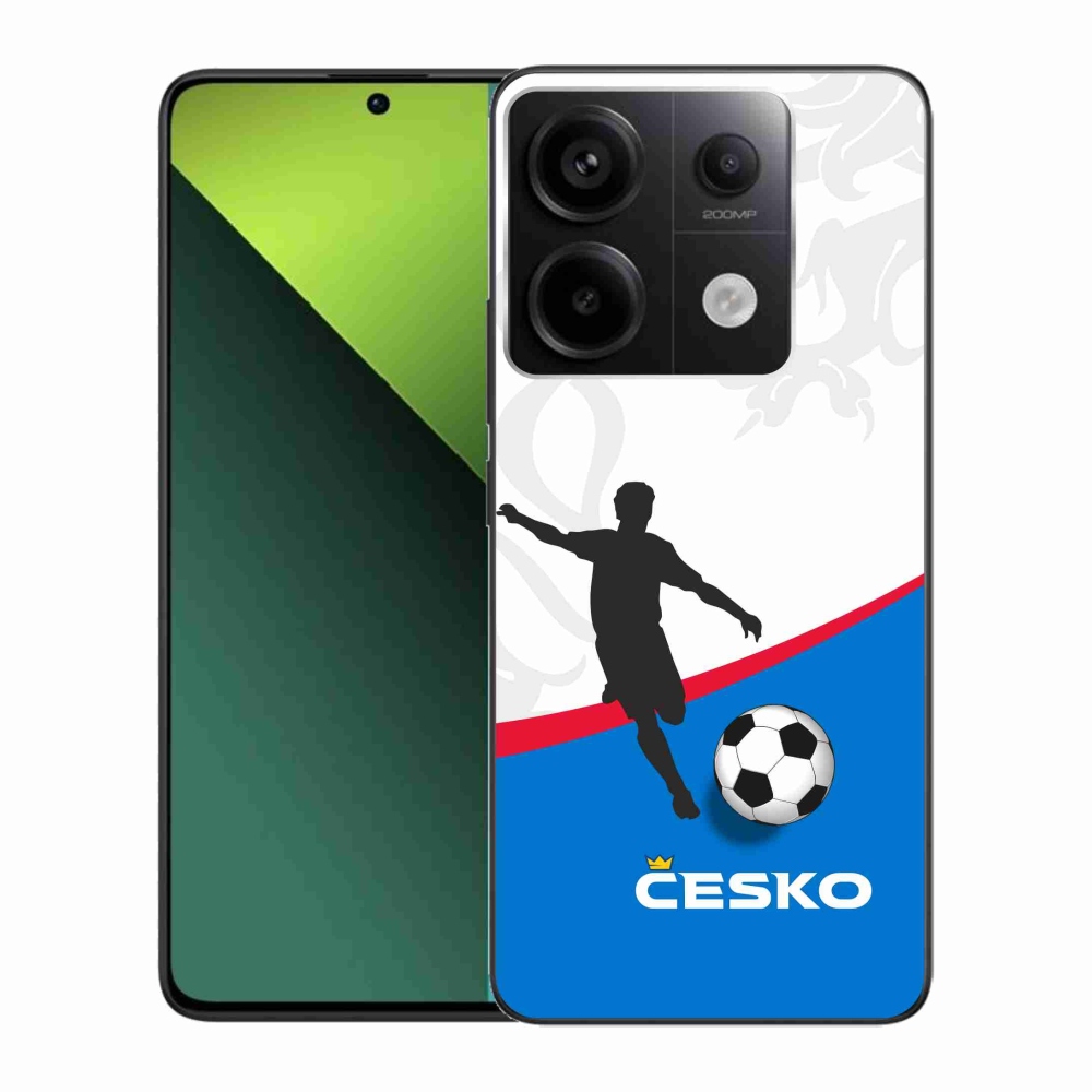 Gélový kryt mmCase na Xiaomi Redmi Note 13 Pro 5G/Poco X6 5G - futbal Česko 1