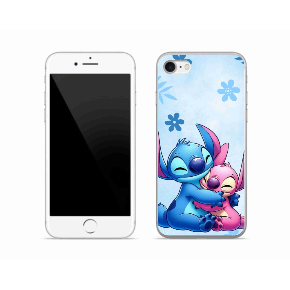 Gélový kryt mmCase na iPhone SE (2022) - stitch 1