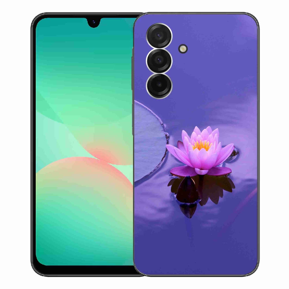 Gélový kryt mmCase na Samsung Galaxy A26 5G - kvet na hladine