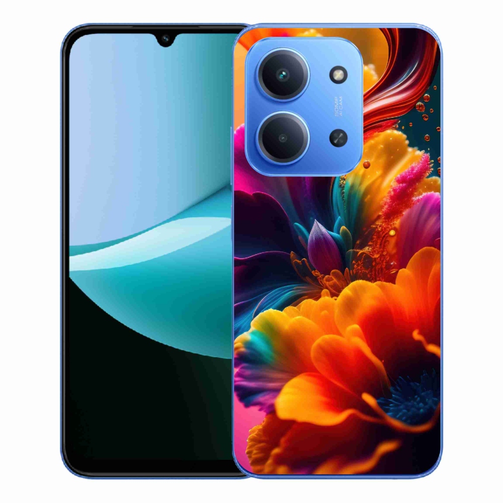 Gélový kryt mmCase na Xiaomi Redmi 15C 4G/5G (173mm) - abstraktný motív 2