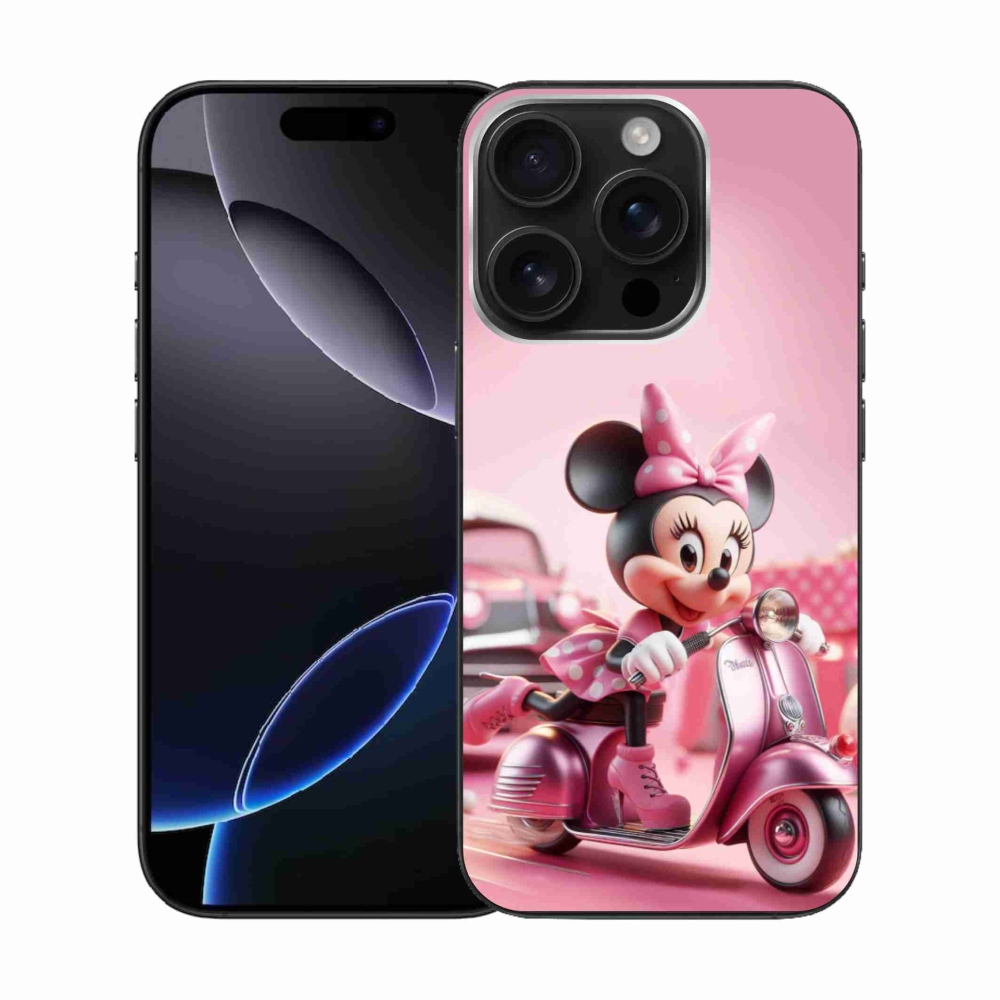 Gélový kryt mmCase na iPhone 16 Pro - minnie 1