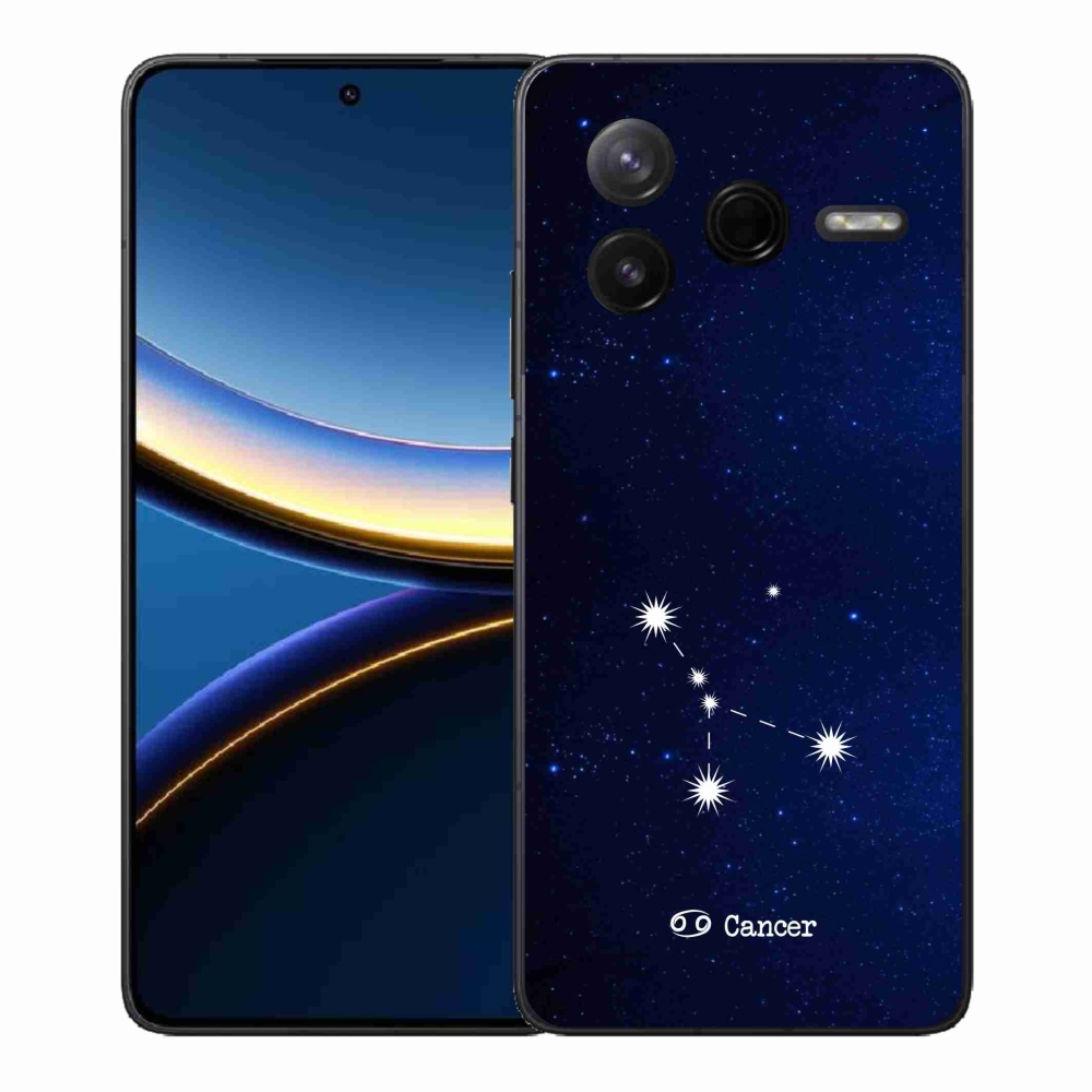 Gélový kryt mmCase na Xiaomi Poco F7 Pro - súhvezdie Raka