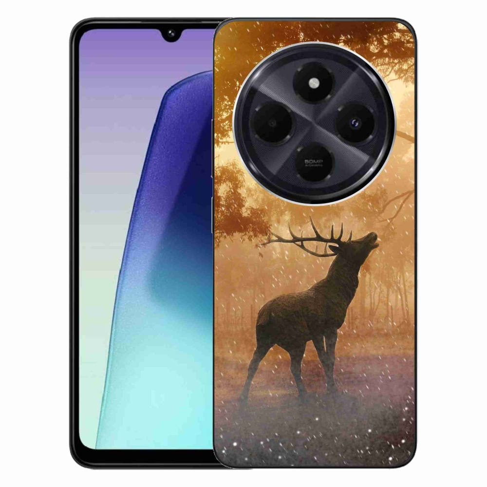 Gélový kryt mmCase na Xiaomi Redmi 14C/Poco C75 - jeleň v ruji