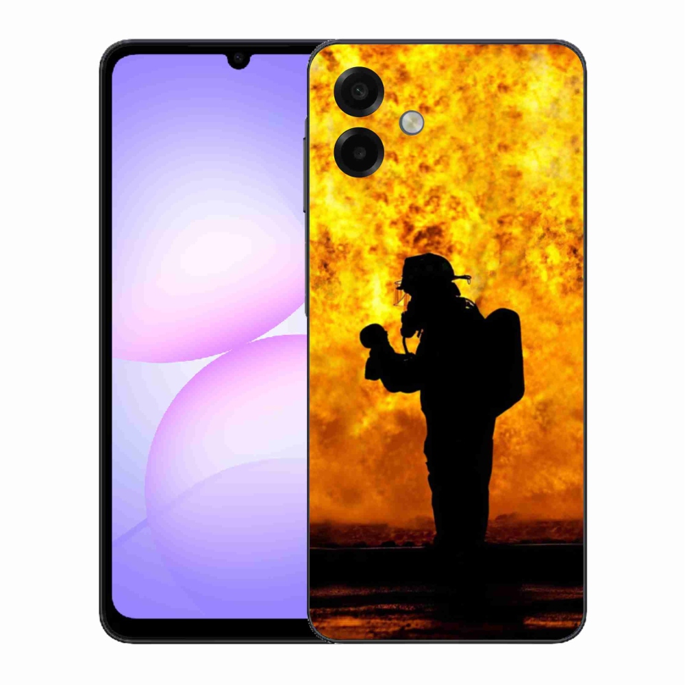 Gélový kryt mmCase na Samsung Galaxy A07 4G - hasič