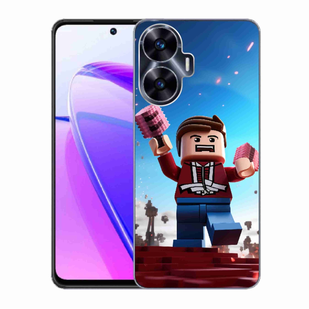 Gélový kryt mmCase na Realme C55 - roblox 2