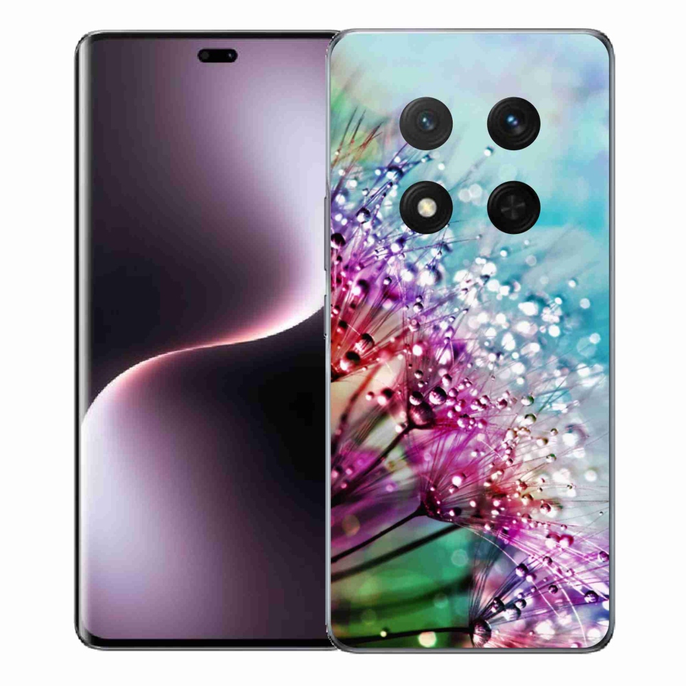 Gélový kryt mmCase na Honor Magic 7 Lite 5G - farebné kvety