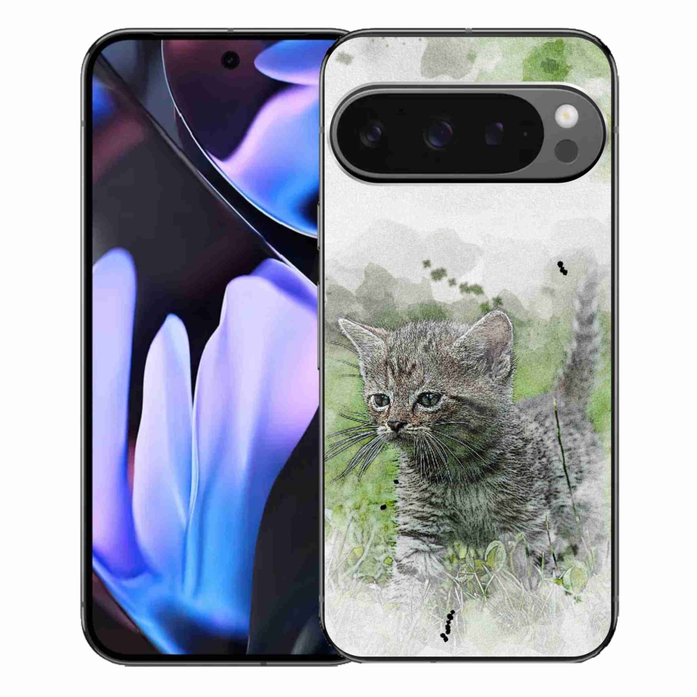 Gélový kryt mmCase na Google Pixel 9 Pro XL - roztomilé mačiatko 1