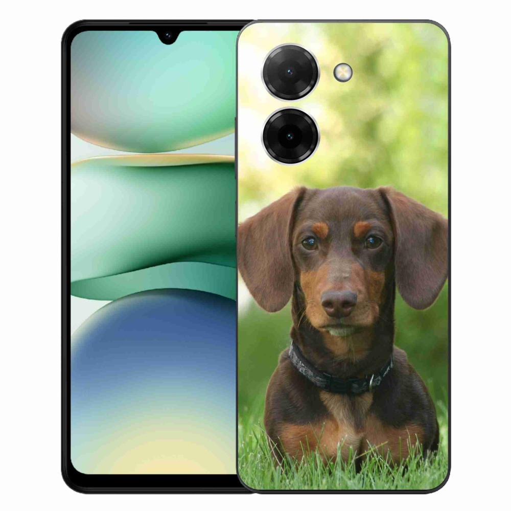 Gélový kryt mmCase na Xiaomi Redmi A5 - hnedý jazvečík