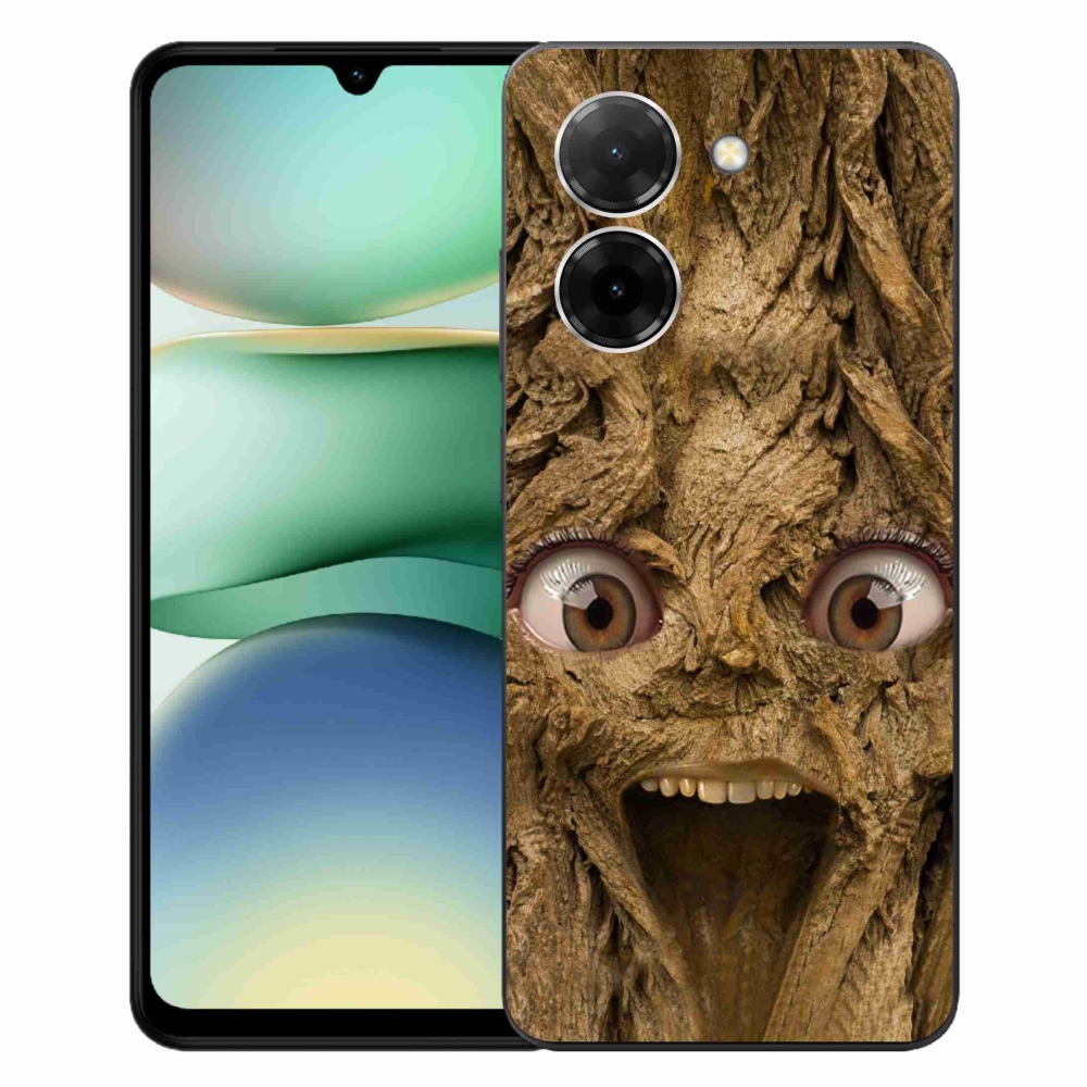 Gélový kryt mmCase na Xiaomi Redmi A5 (171.7x77.8x8.3mm) - veselý strom s očami