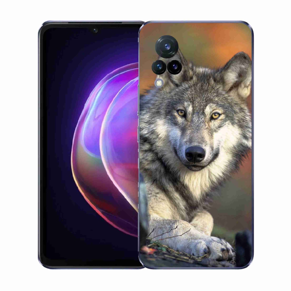 Gélový kryt mmCase na Vivo V21 4G/5G - vlk