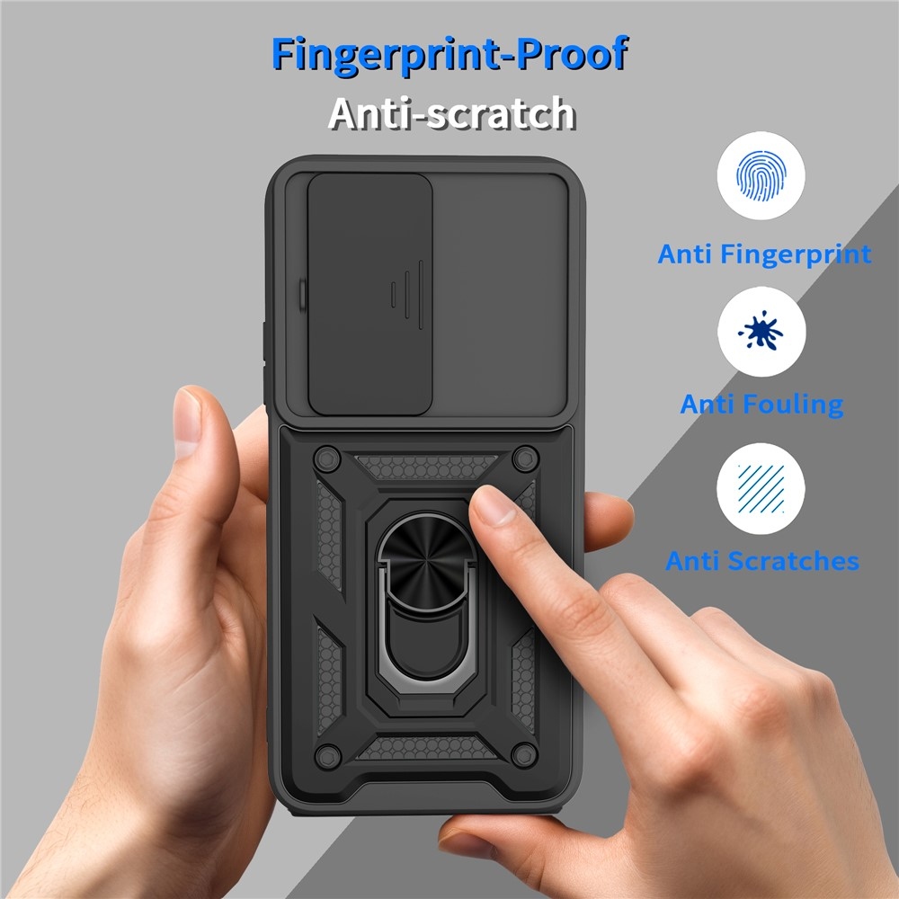 Slide odolný kryt na Xiaomi Redmi 15 4G (171mm) - čierny