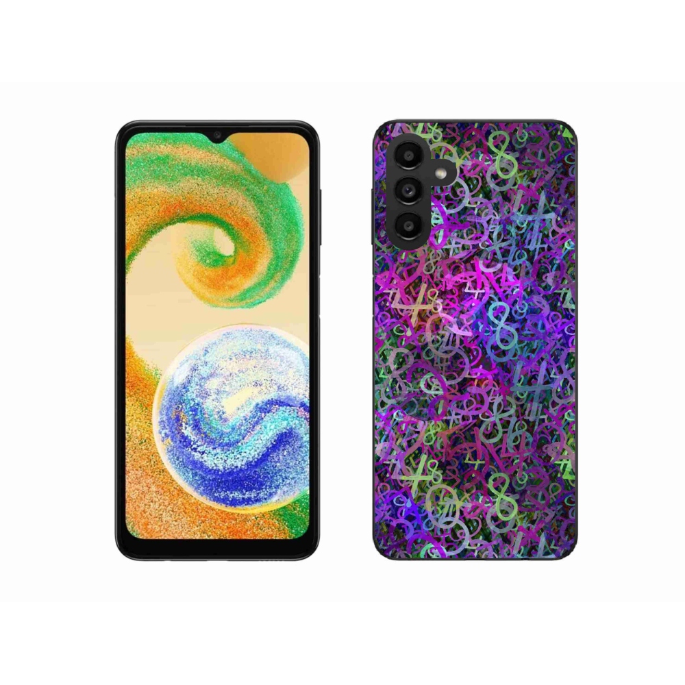 Gélový kryt mmCase na Samsung Galaxy A04s (164.7x76.7x9.1mm) - abstraktný motív 25