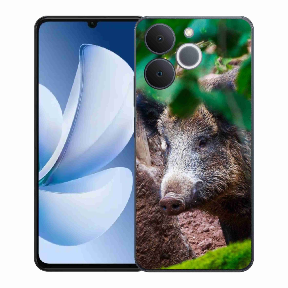 Gélový kryt mmCase na Realme Note 70T - divoké prasa