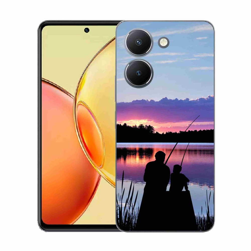 Gélový kryt mmCase na Vivo Y36 - rybárčenie 2