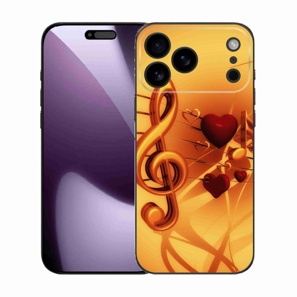 Gélový kryt mmCase na iPhone 17 Pro Max - noty