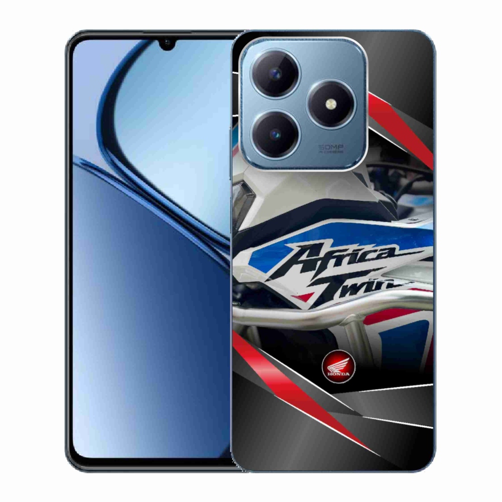 Gélový kryt mmCase na Realme C63 - motorka honda