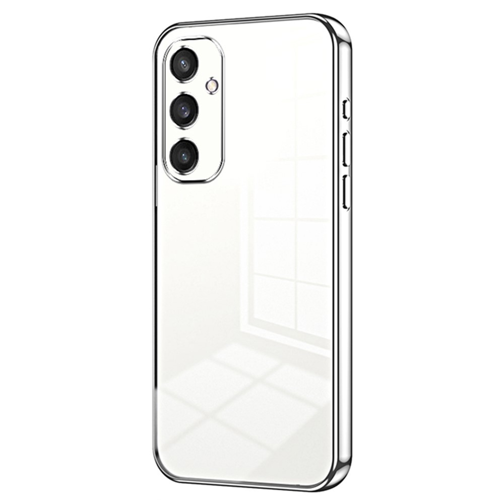 Electro gélový obal na Samsung Galaxy S25 - strieborný