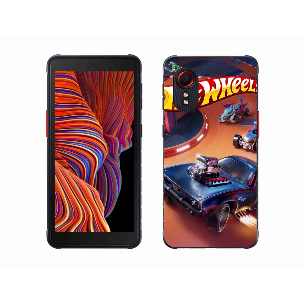 Gélový kryt mmCase na Samsung Galaxy Xcover 5 - hot wheels