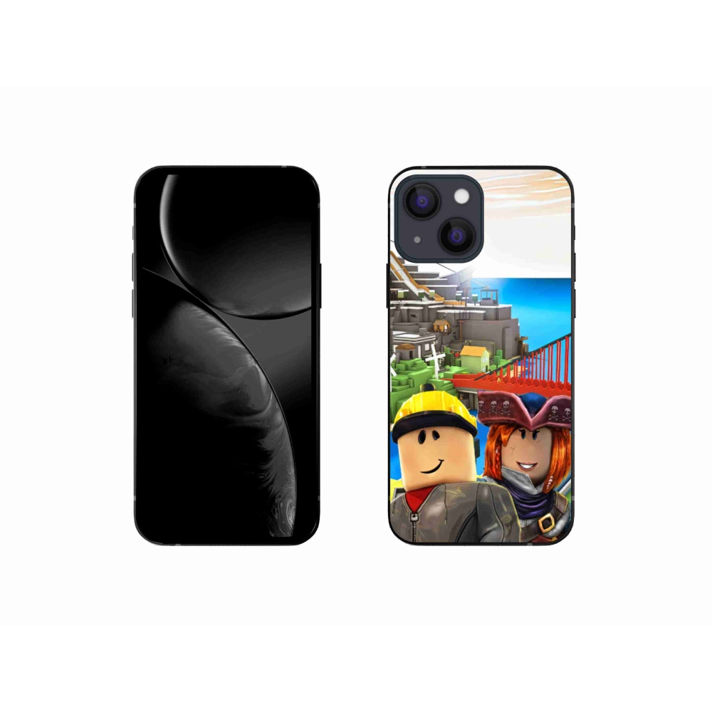 Gélový kryt mmCase na iPhone 13 mini 5.4 - roblox 1