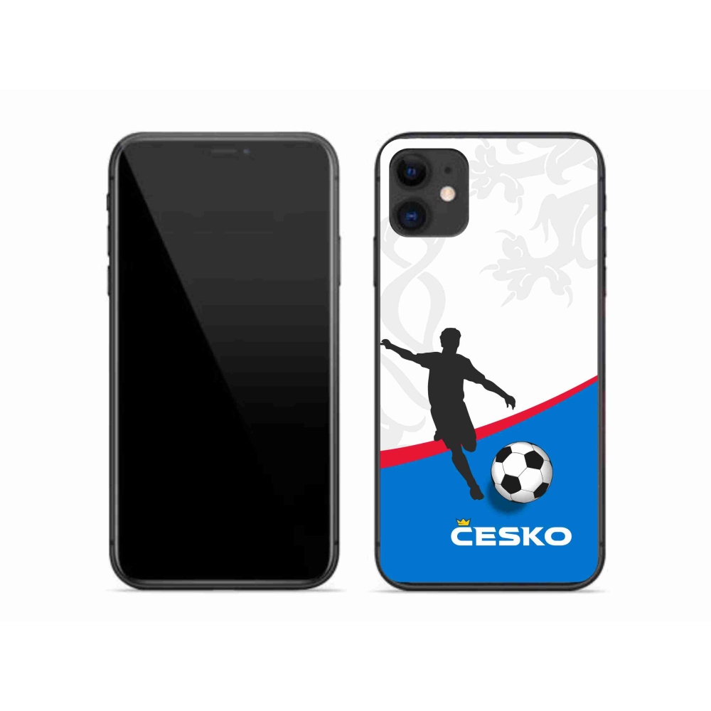 Gélový kryt mmCase na iPhone 11 - futbal Česko 1