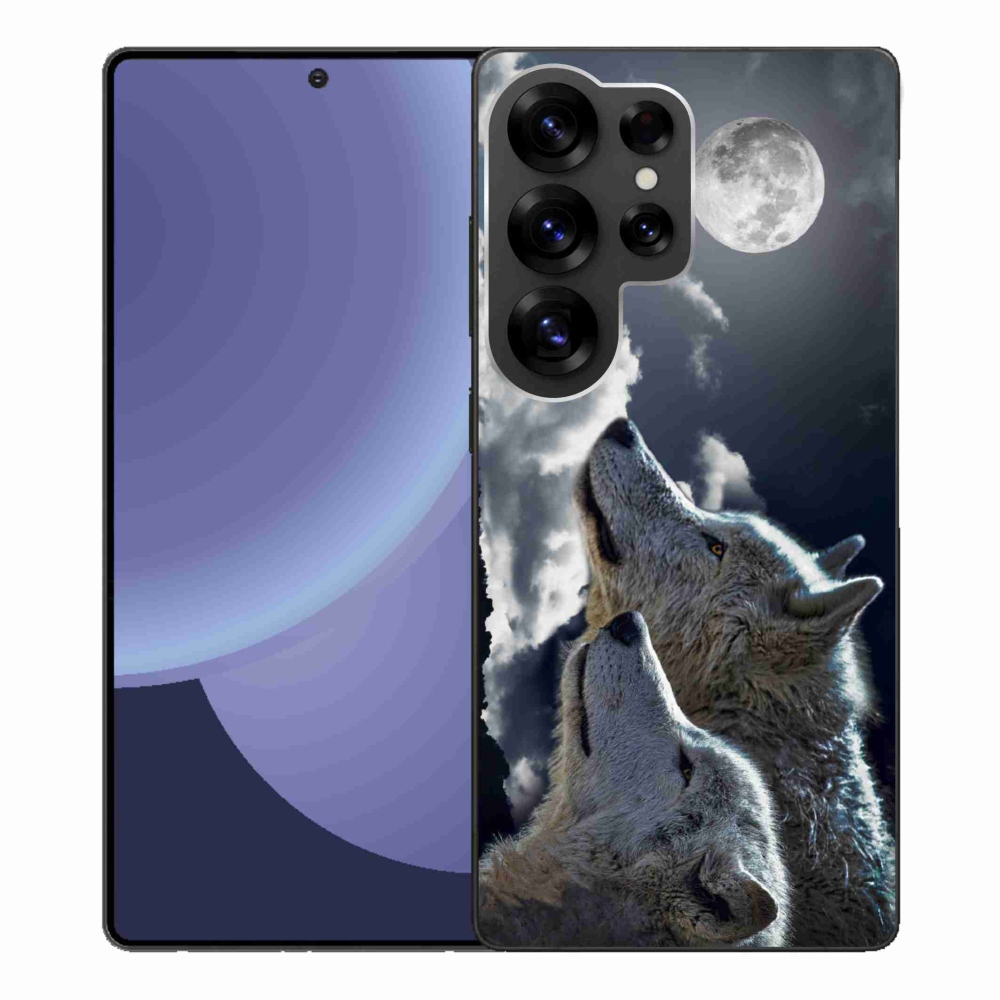Gélový kryt mmCase na Samsung Galaxy S25 Ultra - vlci
