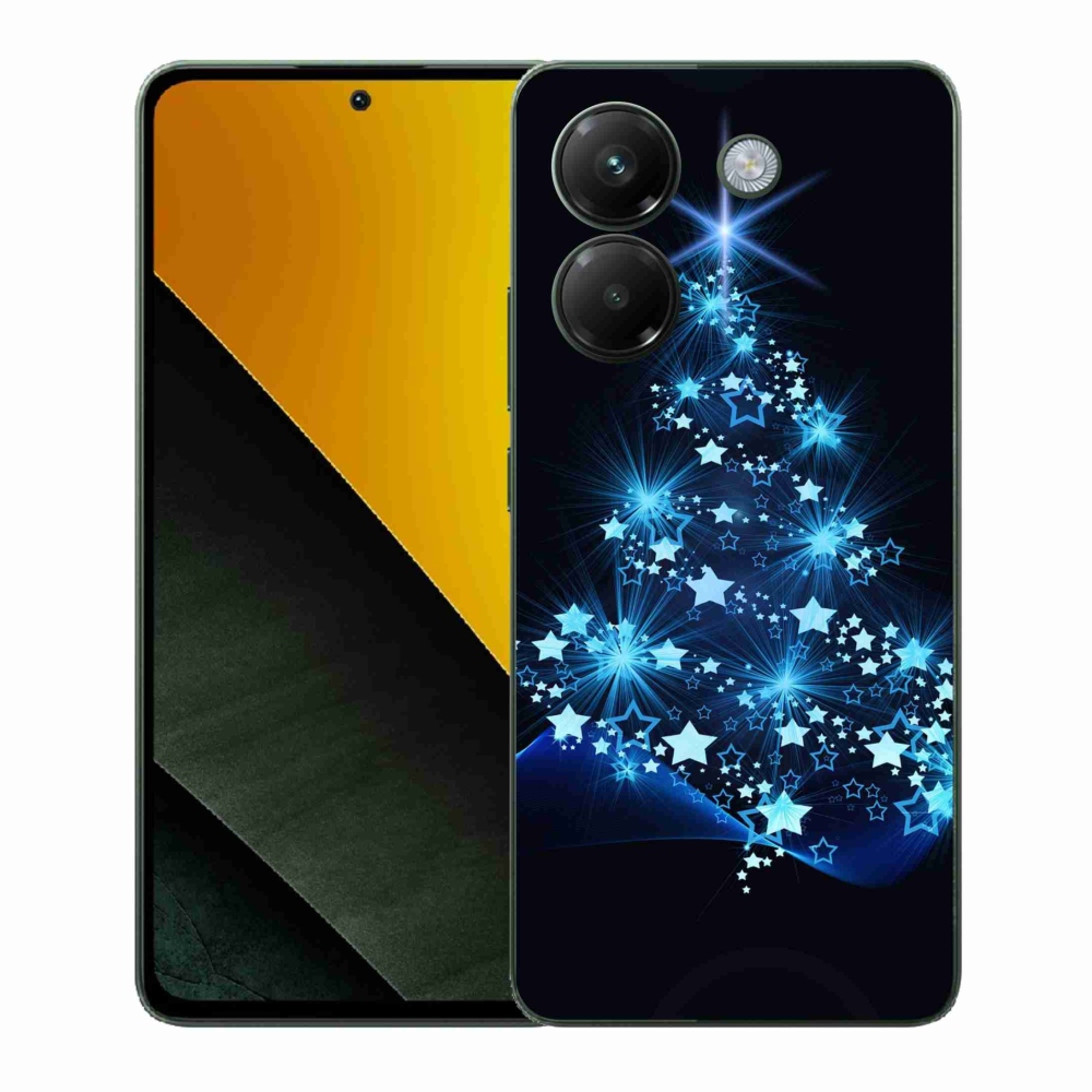 Gélový kryt mmCase na Xiaomi Poco M7 Pro 5G - vianočný stromček