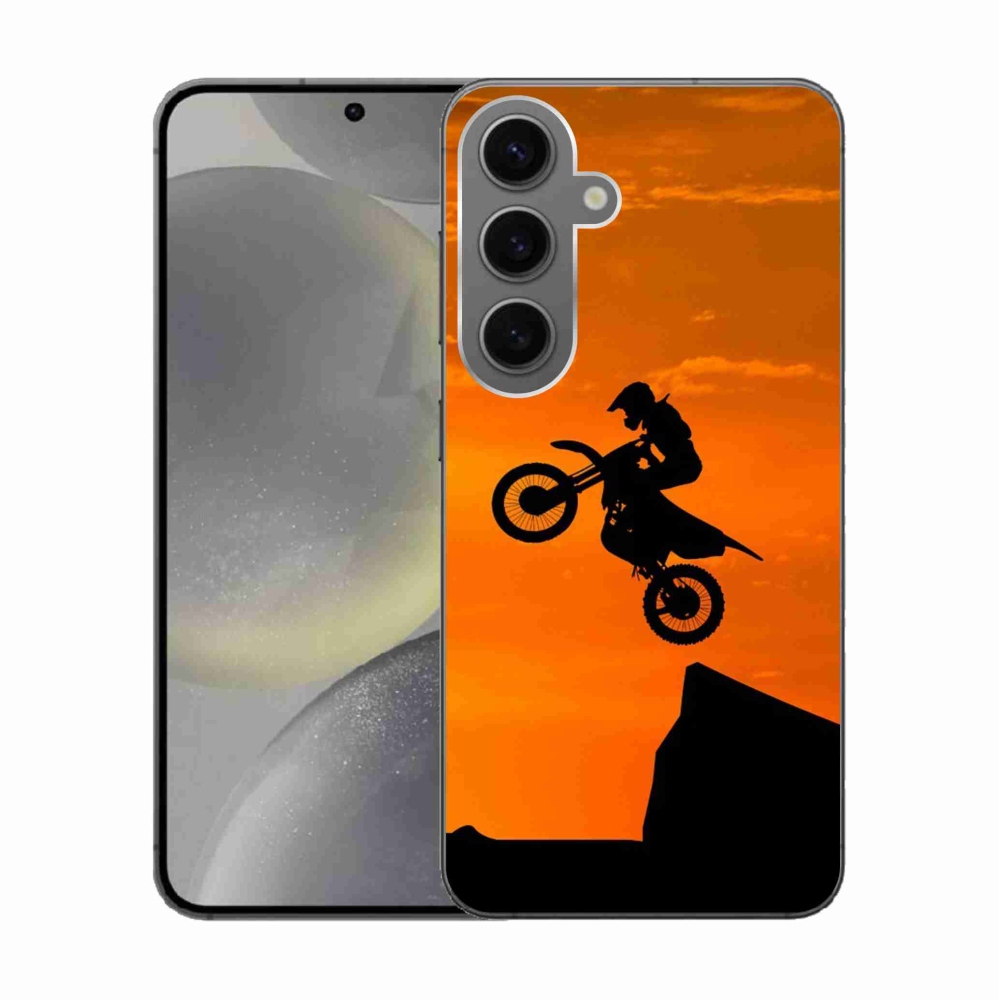 Gélový kryt mmCase na Samsung Galaxy S24 - motocross