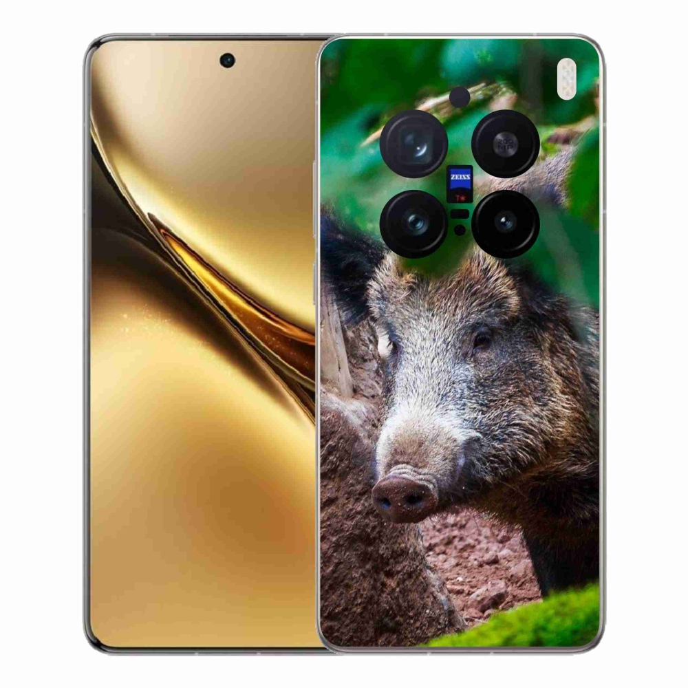 Gélový kryt mmCase na Vivo X200 Pro 5G - divoké prasa