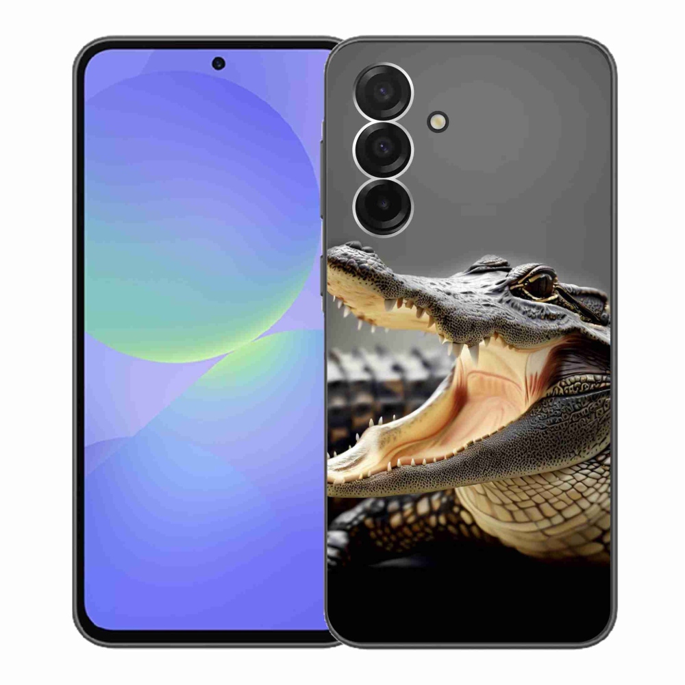Gélový kryt mmCase na Samsung Galaxy A36 5G - krokodíl