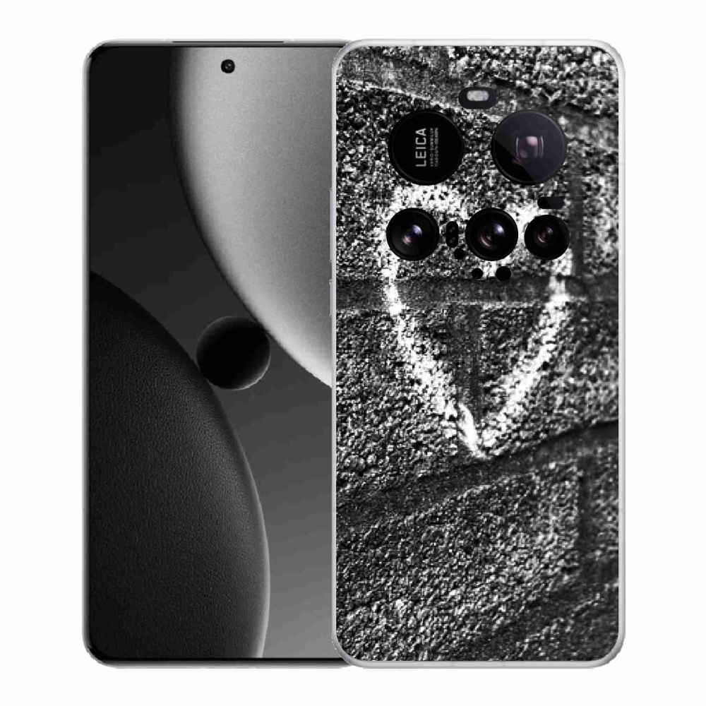 Gélový kryt mmCase na Xiaomi 15 Ultra - srdce na stene