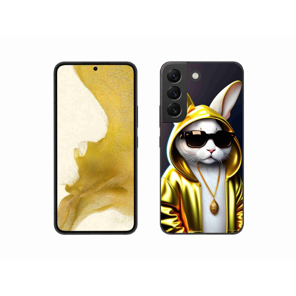 Gélový kryt mmCase na Samsung Galaxy S22 5G - mačka boss