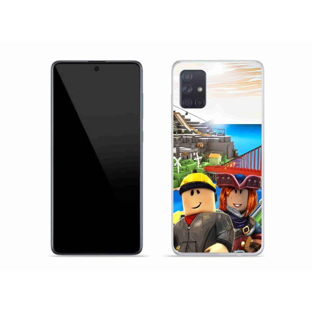 Gélový kryt mmCase na Samsung Galaxy A51 - roblox 1