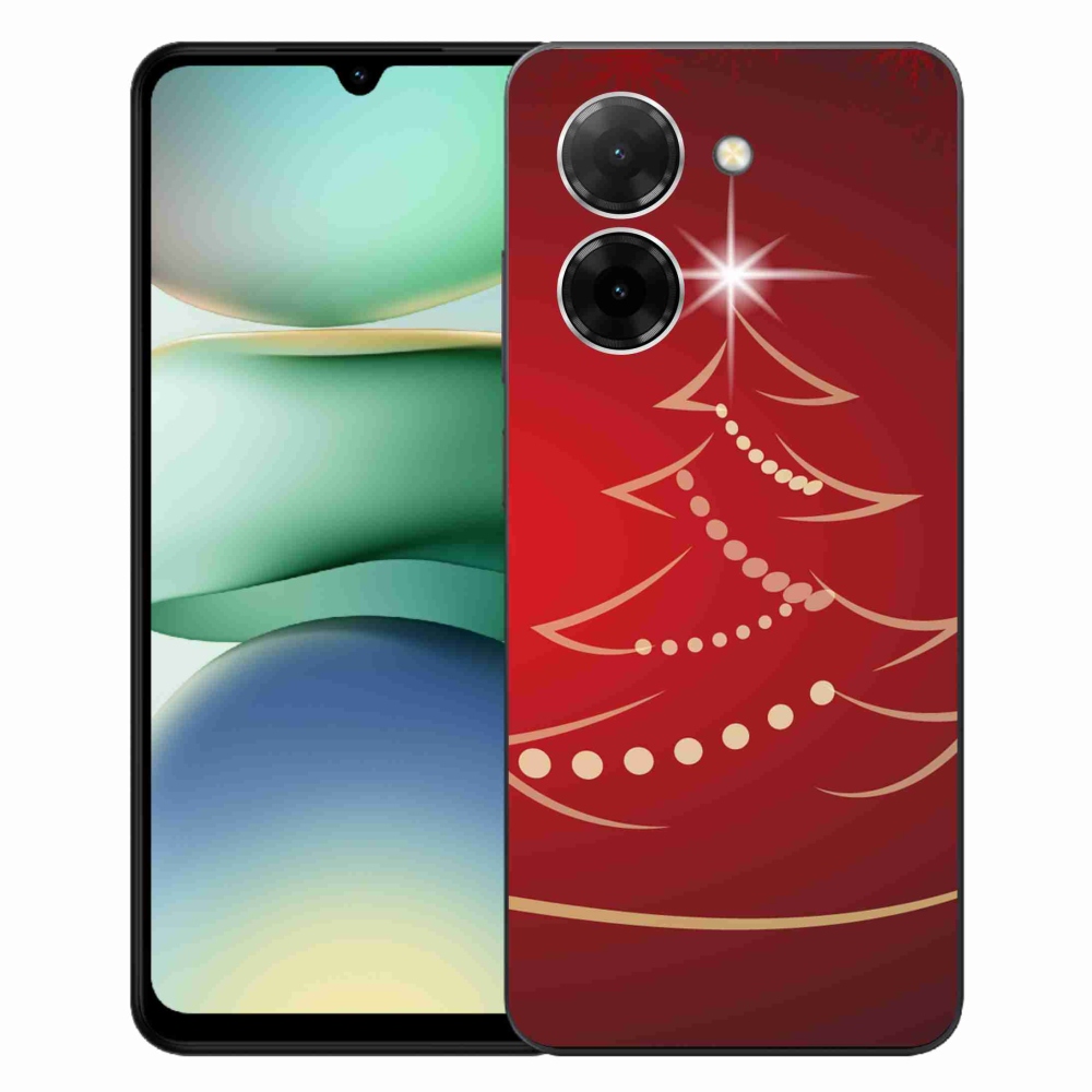 Gélový kryt mmCase na Xiaomi Redmi A5 (173.45x79.35x8.45mm) - kreslený vianočný stromček