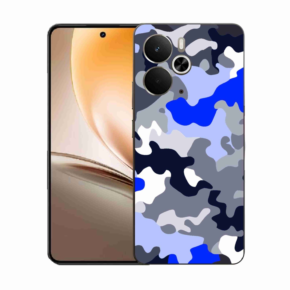 Gélový kryt mmCase na Realme 14 5G - maskáčový vzor 8