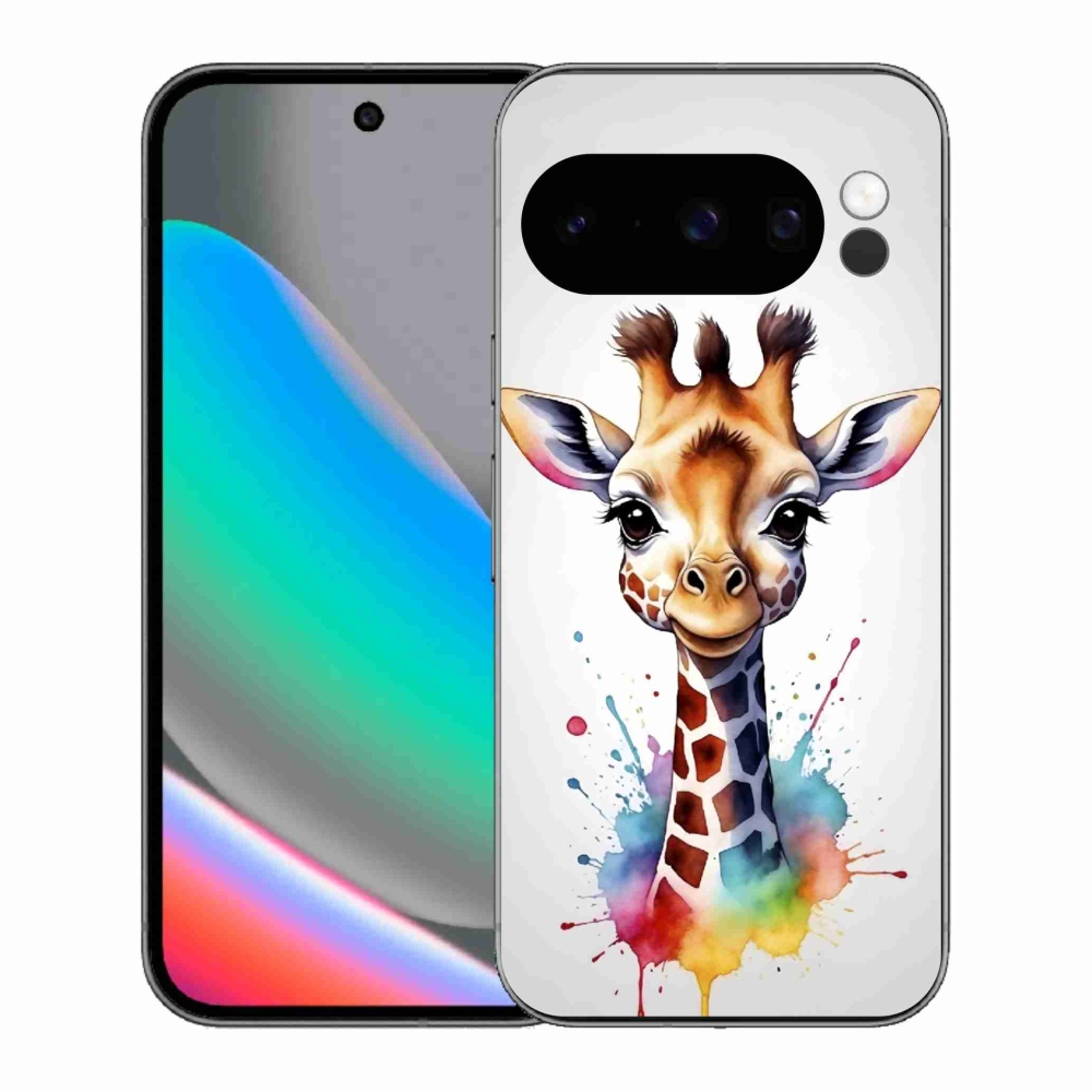Gélový kryt mmCase na Google Pixel 10 Pro - žirafa 1