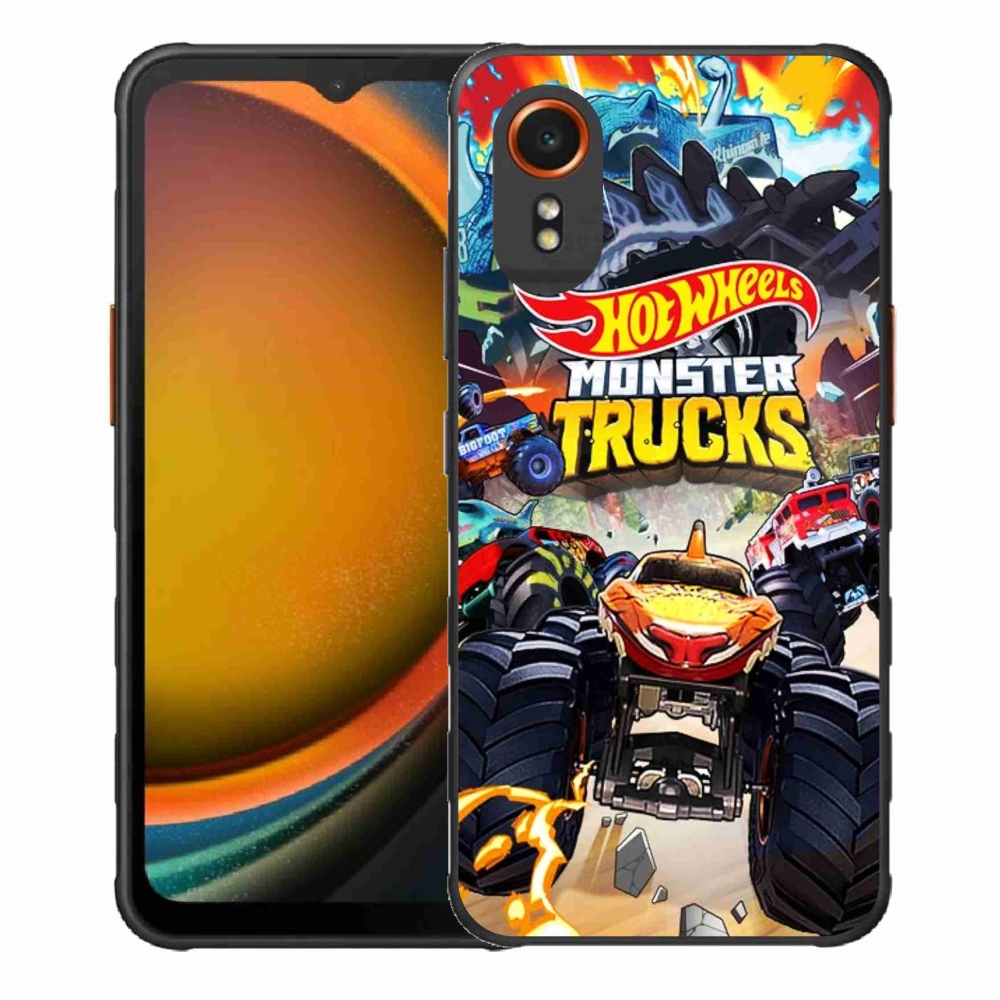 Gélový kryt mmCase na Samsung Galaxy Xcover 7 - hot wheels 2