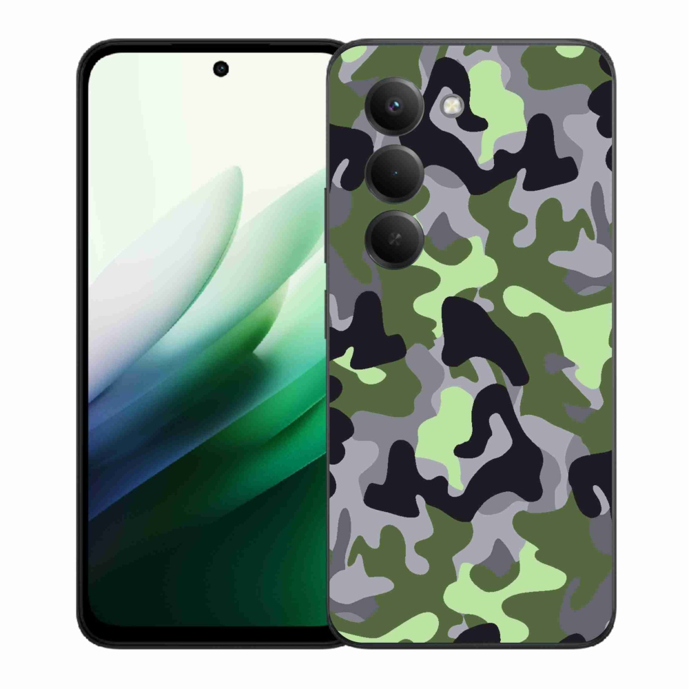 Gélový kryt mmCase na Xiaomi Redmi 15 5G (169mm) - maskáčový vzor 7