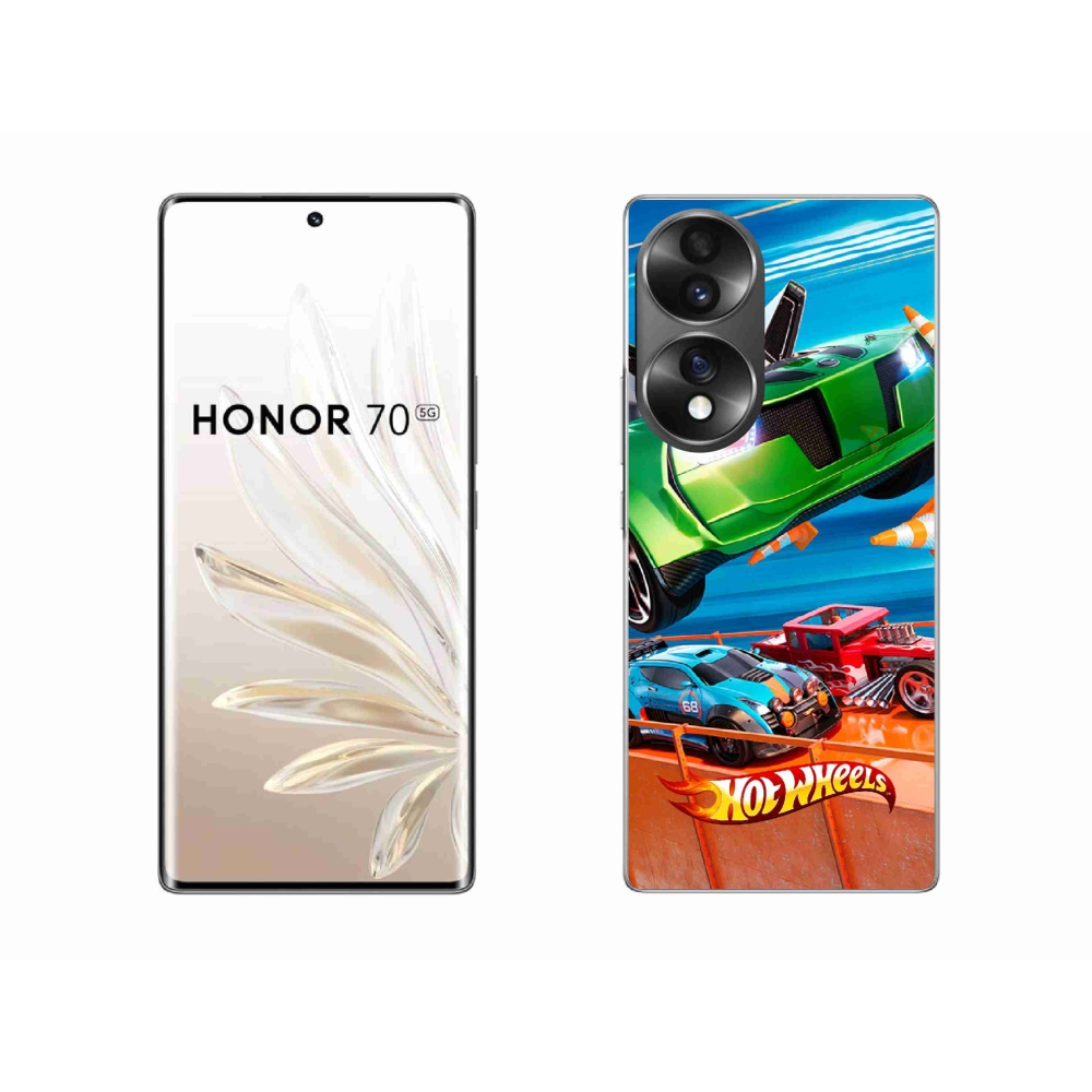 Gélový kryt mmCase na Honor 70 - hot wheels 1