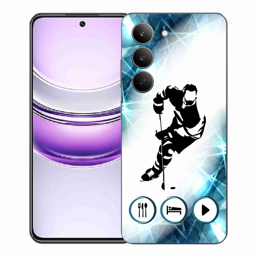 Gélový kryt mmCase na Realme 14x 5G - hokej 1