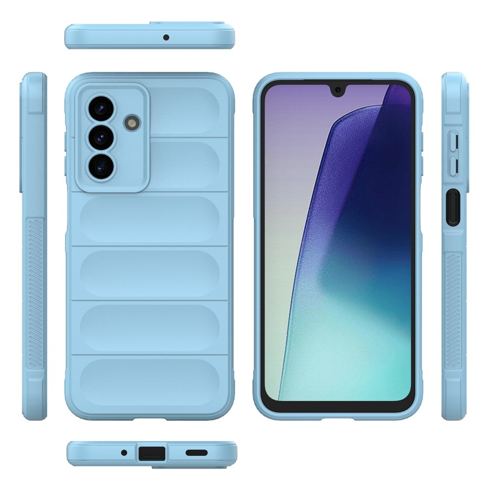 Rugg odolný gélový obal na Samsung Galaxy A17 5G - svetlomodrý