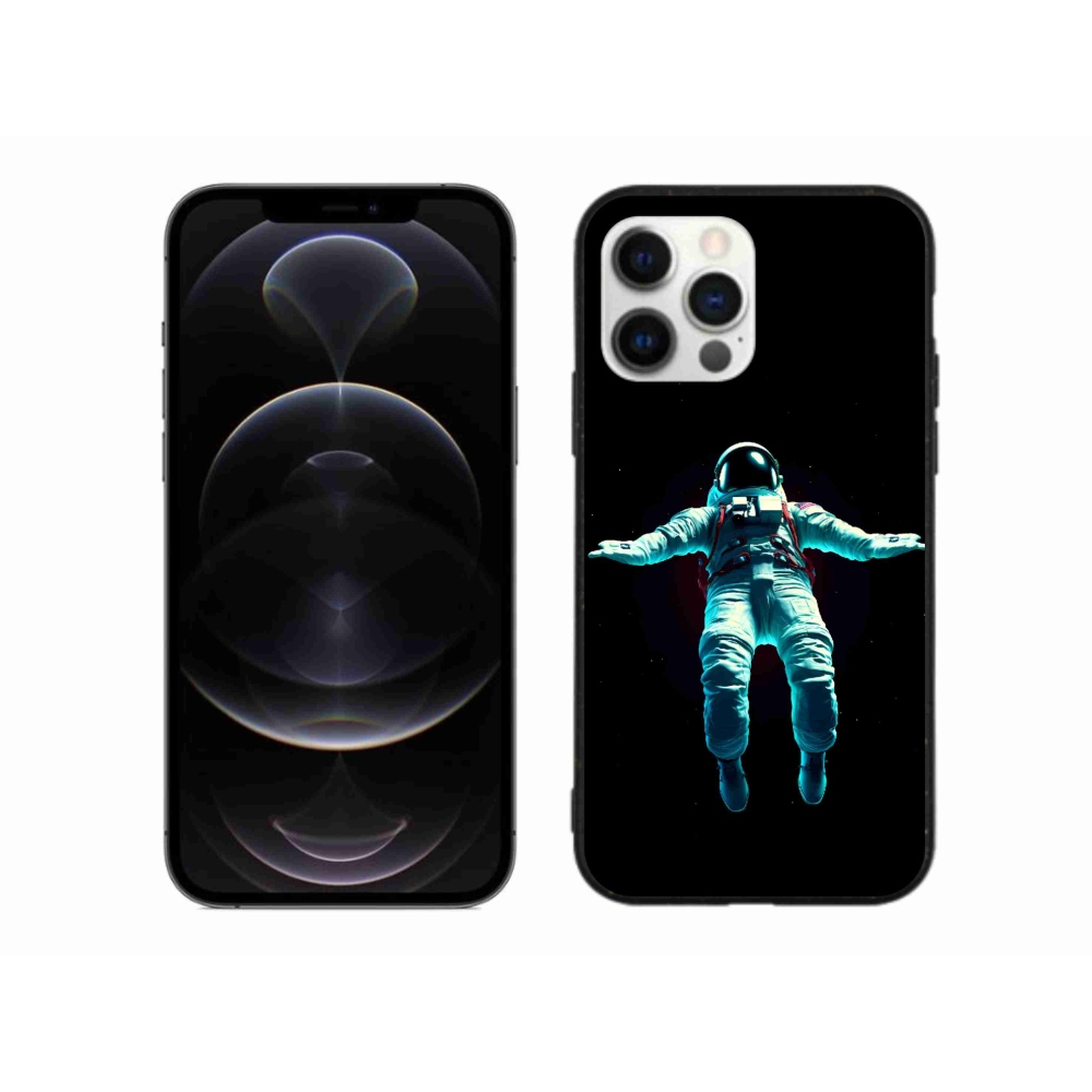 Gélový kryt mmCase na iPhone 12 Pro Max - kozmonaut