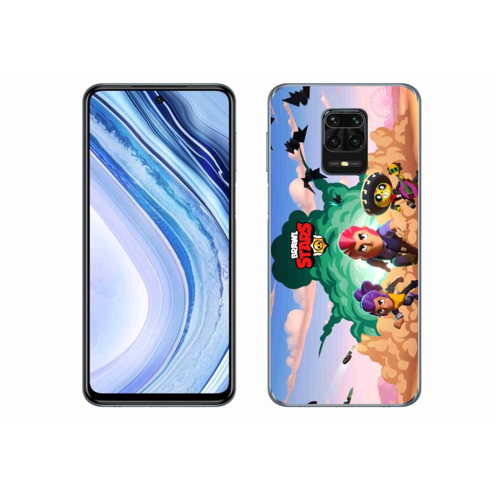 Gélový kryt mmCase na Xiaomi Redmi Note 9S - brawl stars