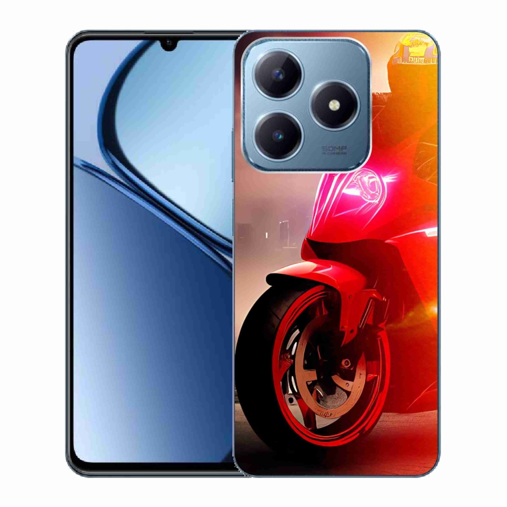 Gélový kryt mmCase na Realme C63 - motorka